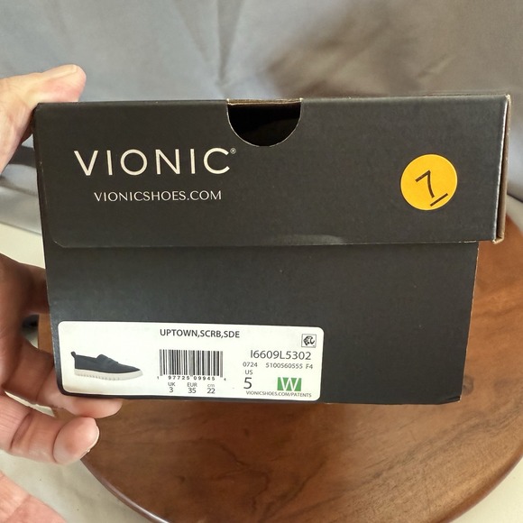 Women's Vionic Uptown Loafer Suede. Sacrab Color. Size 5 WIDE NIB Orthotic - Picture 15 of 15